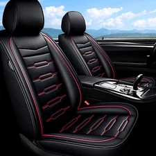 Front 2 Sits Leather Seat Covers Fit  For VOLKSWAGEN Touareg 2009-2018 Protector