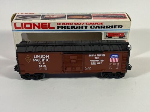 Lionel 9419 FAR Union Pacific Boxcar, paraît dans son emballage d'origine, lot 4_20_24 - Photo 1/7