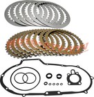 Clutch Friction Plates & Cover Gasket Kit for Harley Sportster 1200 XL1200 91-03