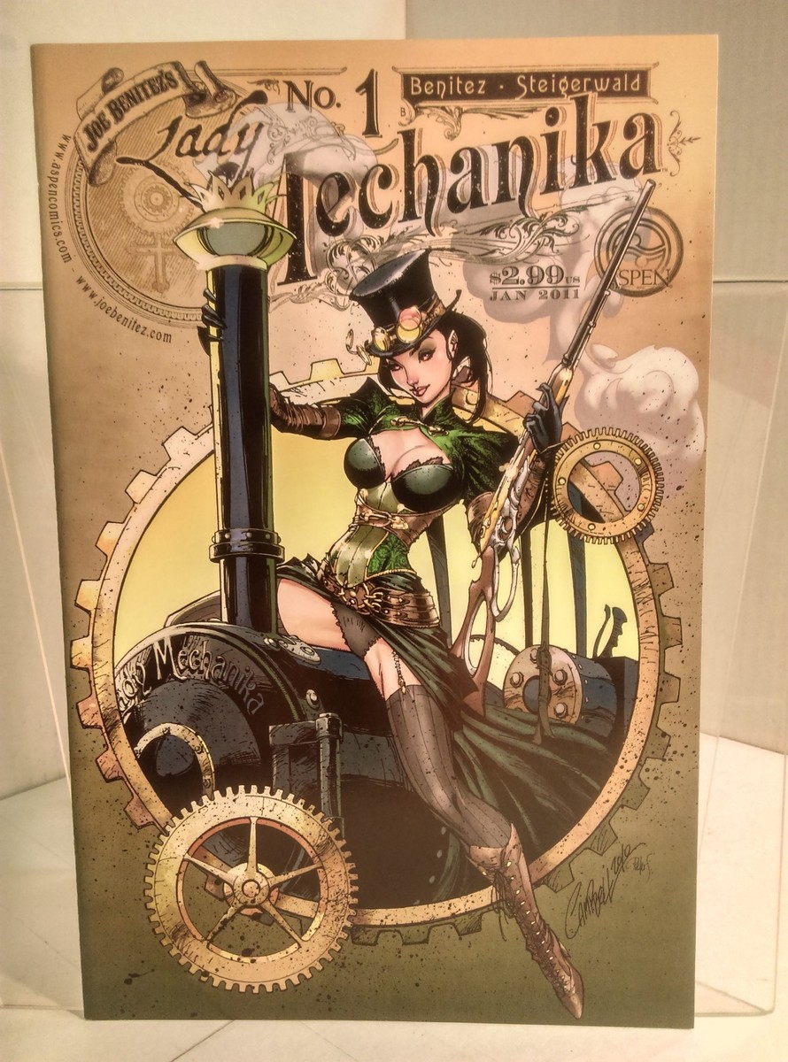 稀有　Lady Mechanika #1 J Scott Campbell Lady Mechanika #1 (2010) 9.0 VF/NM J. Scott Campbell Variant Joe