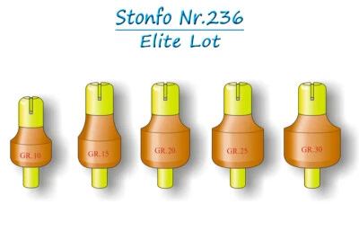 Stonfo Lotblei Elite 3 + 5 + 8 + 10 + 15+20+ 25 oder 30 Gramm