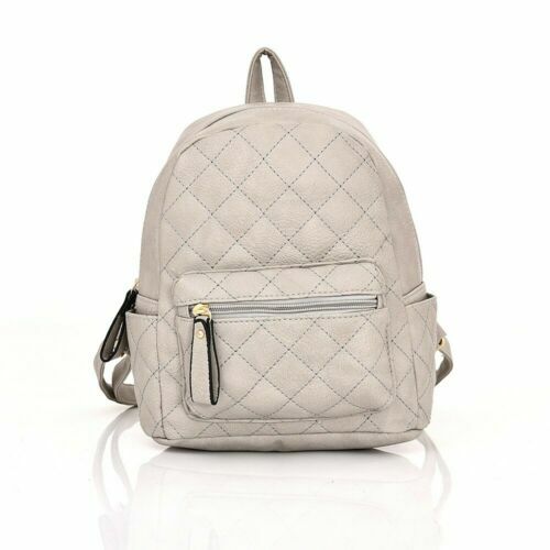 TAHARI Wooster Quilted Backpack Blush Copper Metallic $99  display picture 1