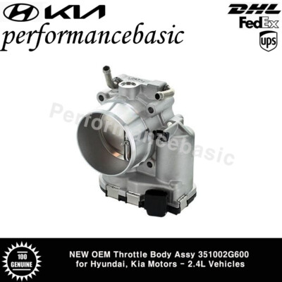 NEW OEM Throttle Body Assy 351002G600 for Hyundai, Kia Motors - 2.4L Vehicles