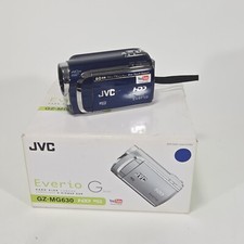 JVC Everio GZ-MG630SU HDD Video Camera Camcorder w Charger Battery Tested Works