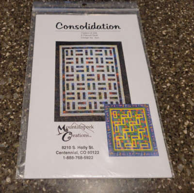 Consolidation Quilt Pattern Mountainpeek Creations #284