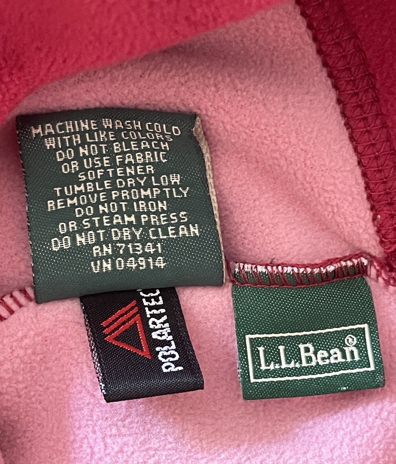 L.L. Bean Beanie w/ Logo Polartec Fleece Beanie Hat Unisex Large/XL