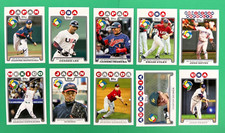 2008 TOPPS UPDATE BASEBALL WBC PREVIEW INSERT LOT (22) DIFFERENT PUJOLS, CABRERA