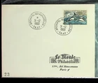French Southern & Antarctic Territory Sc 27A - 1969 FDC - WHALES