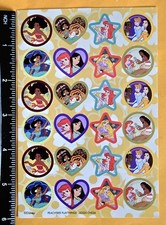 Disney Princess Sticker Sheet.