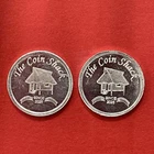 2 Grams Pure Solid Silver! .999 Purity Silver Rounds!