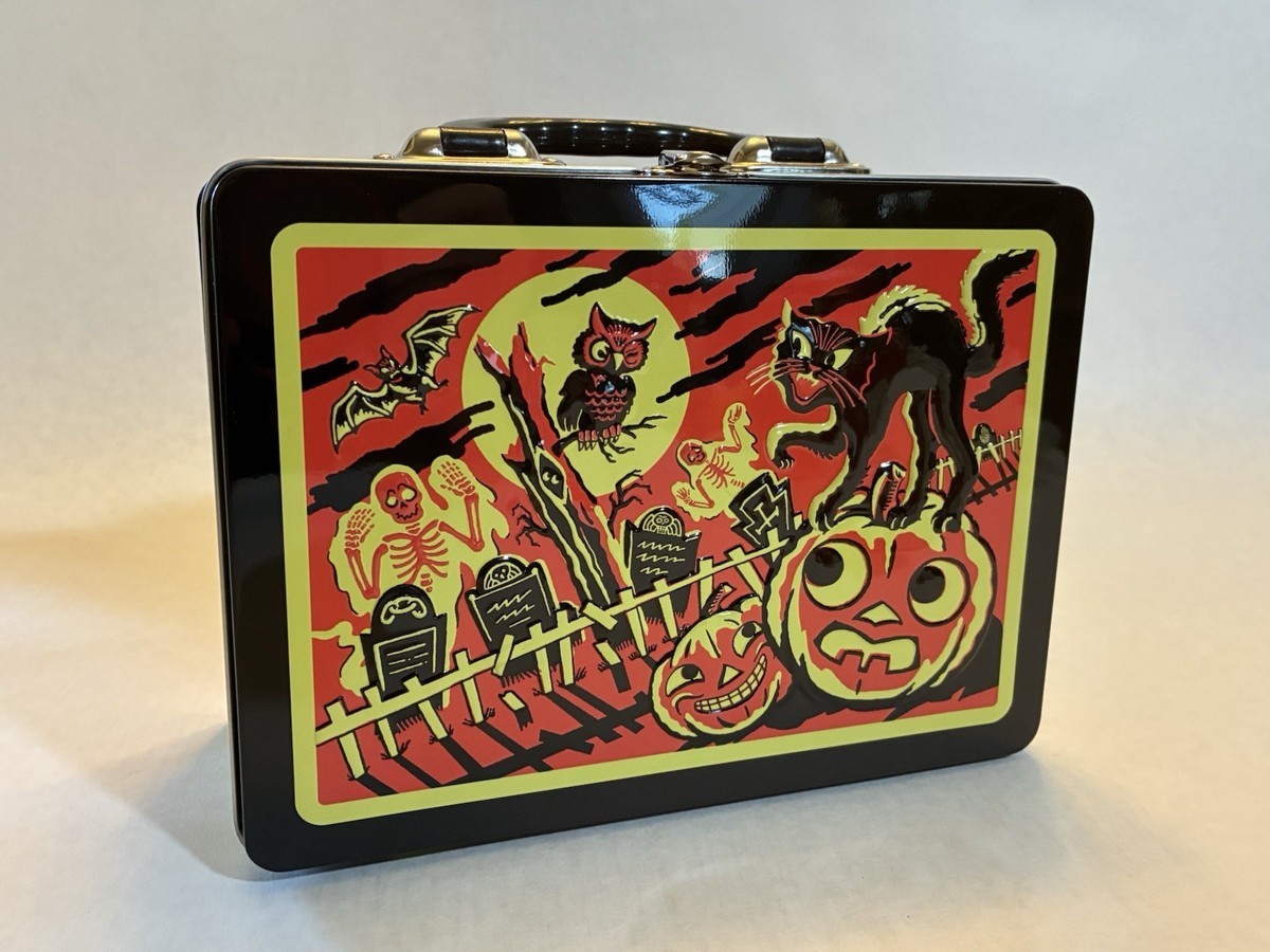 2025 Lush Cosmetics GRAVEYARD GHOULS Halloween Tin Lunchbox Retro
