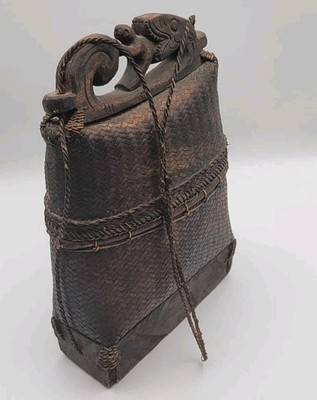 Antique Lombok Indonesian Fishing Basket