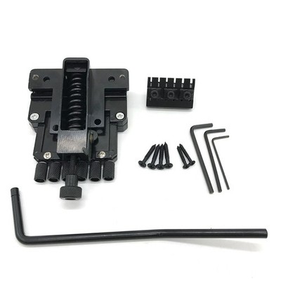 Alloy 6 String Saddle Headless Electric Guitar Bridge Tailpiece Guitar Repair G