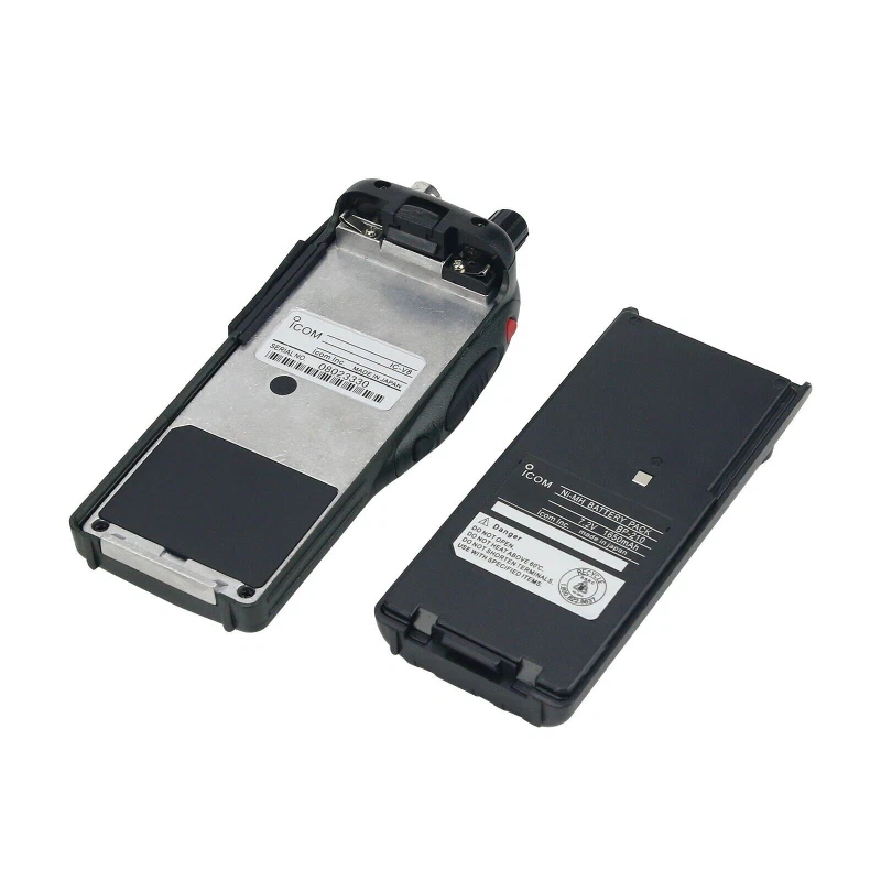 ICOM IC-V8 VHF Transceiver 5.5W Radio Walkie Talkie W/ Hydrogen Battery Earphone - Image 4 of 4