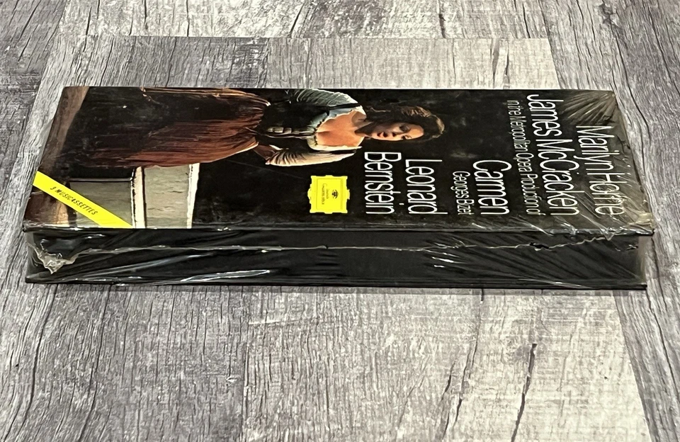BIZET: Carmen - Horne, McCracken, Bernstein 3 Musicassettes SET/1973)-NEW/SEALED - Image 4 of 4