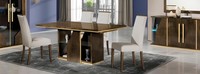 Esstisch Holz Tisch Tische Esszimmer Design Modern Luxus MöBel Hochglanz Braun
