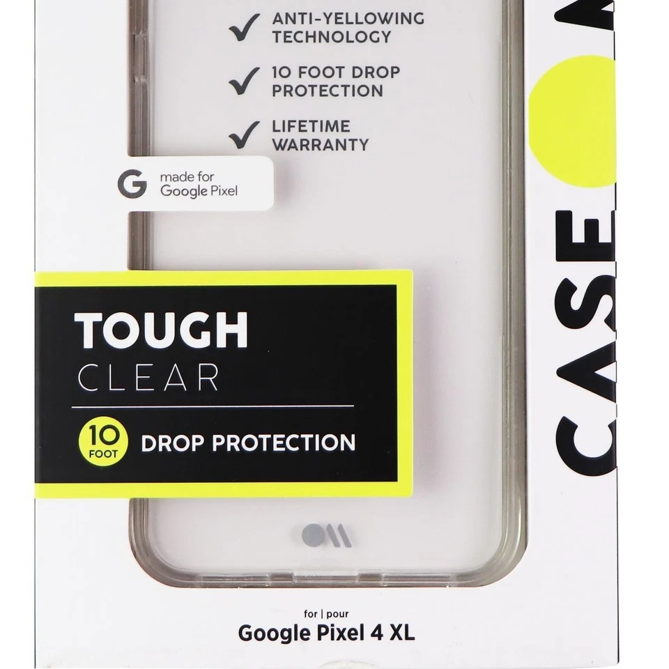 Case-Mate Tough Hybrid Series Case for Google Pixel 4 XL - Clear - Image 3 of 3