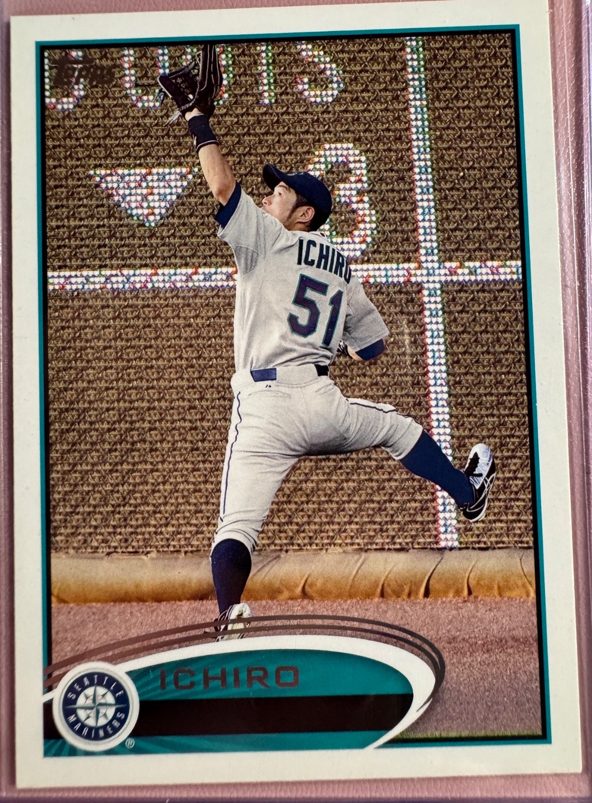 2012 Topps Ichiro Suzuki Seattle Mariners #537 MLB Baseball