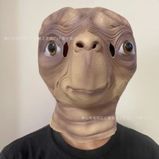 New ET Alien Latex Mask Realistic Costume Fancy Dress Party Cosplay Unisex Adult