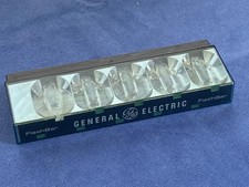 General Electric Flash Bar GE Vintage 9 Bulbs