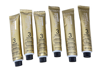 6Pk- L'Oreal Superior Preference 3 Color & Shine Conditioner, 1.86 Fl. Oz. Each