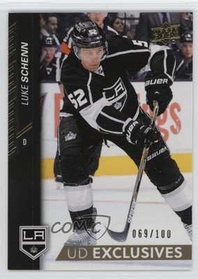 2015-16 SP Authentic Upper Deck Update Exclusives 69/100 Luke Schenn #516 4gd