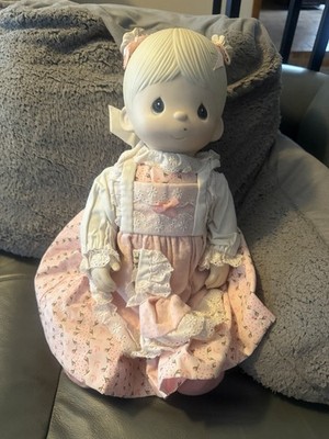 Precious Moments Debbie Artist Doll Porcelain Cloth w/ Original Box
