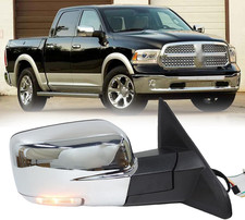 Right Chrome Rearview Door Side Mirror Assembly for Dodge Ram 1500 2500 3500 201