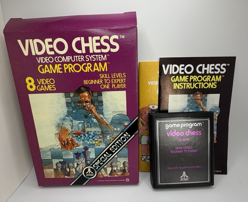 Jeu CHESS Pour Atari 2600 – Éducatif, état Correct, Occasion