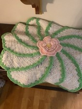 crochet table topper. Handmade