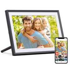 10.1" Digitaler HD Bilderrahmen Automatische Drehung Bilder Videos mit 32GB