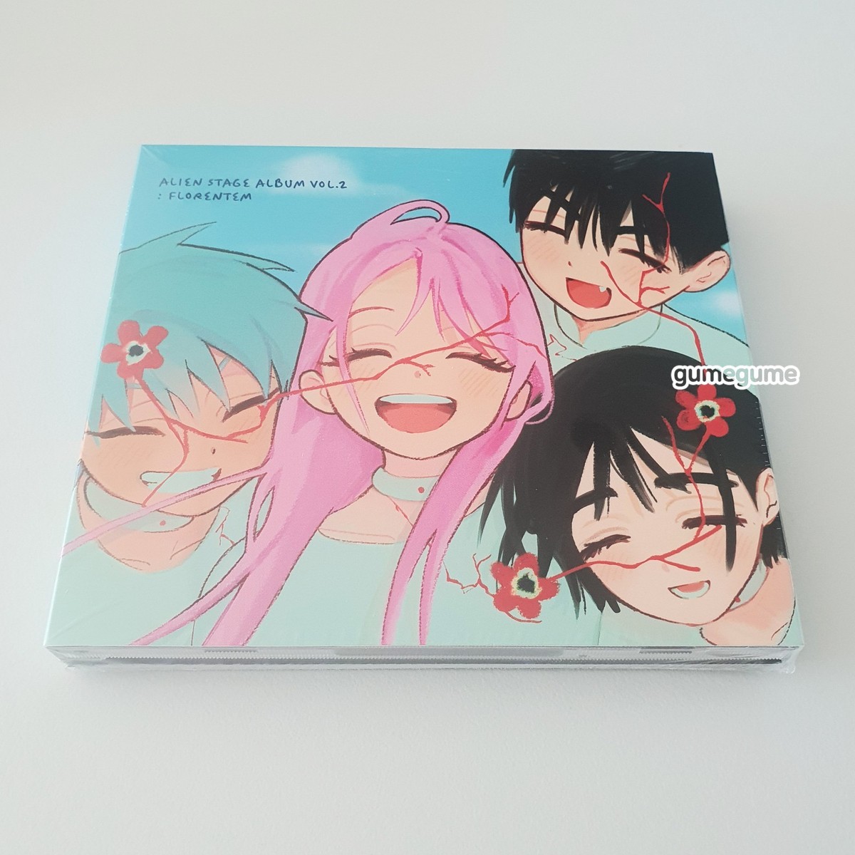 Alien Stage Official Album VOL.1 + VOL.2 Soundtrack CD Postcards