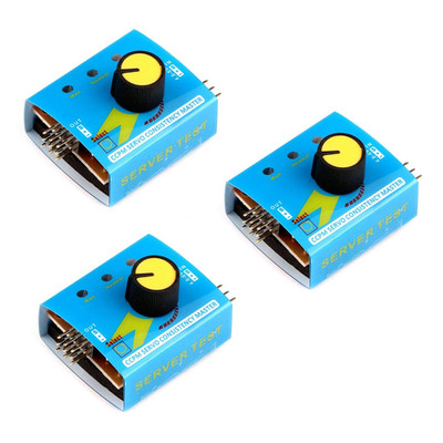 3pcs RC Servo Tester 3CH Digital Multi ECS Konsistenz Geschwindigkeitsregler Che