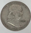 1953-D Franklin Half Dollar 90% Silver