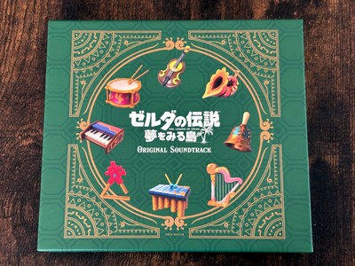 Legend of Zelda Link's Awakening OST 4CD Limited Japan Import