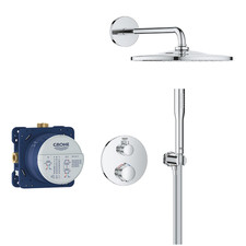 Grohe Grohtherm SmartControl Perfect Rear-Fed Concealed Chrome Thermostatic Show