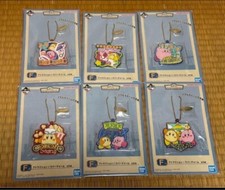 Kirby Ichiban Kuji WELCOME TO THE NEW PARK F Prize Attraction Rubber Charm set