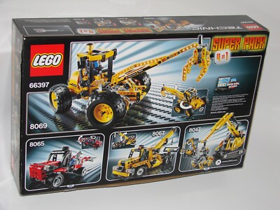 LEGO® Technic 66397 Super Pack 4 in 1 8069+8065+8047+8067 see orig