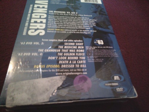 The Avengers The '63 Collection: Set 2 OOP 2 DVD set New ish Honor Blackman - Picture 3 of 3