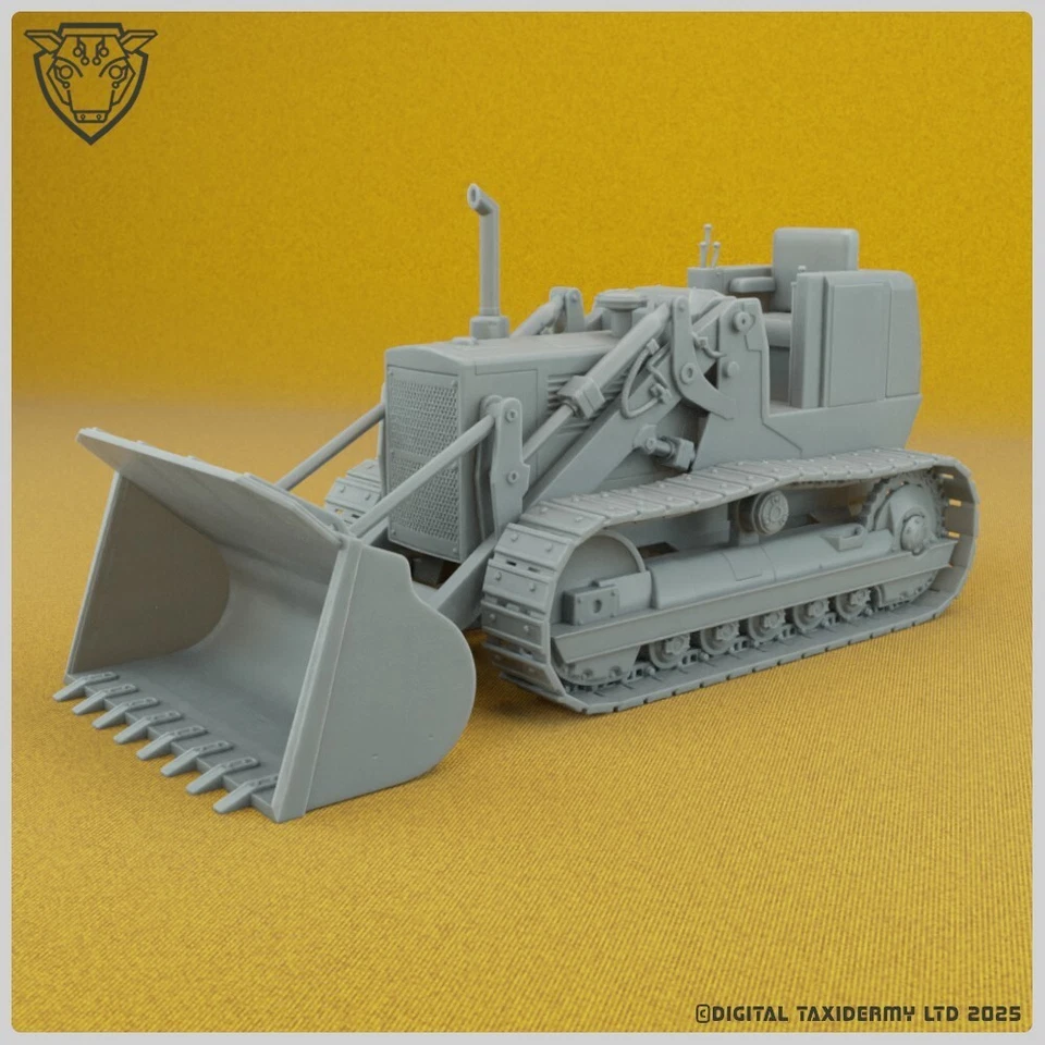 951c Tracked Crawler Tractor - model excavator 1/32 - 1/50 - 1/76 - Image 3 of 4