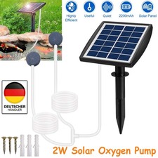 Pompa ossigeno solare aeratore laghetto pompa acquario gioco acqua ventilazione laghetto DE