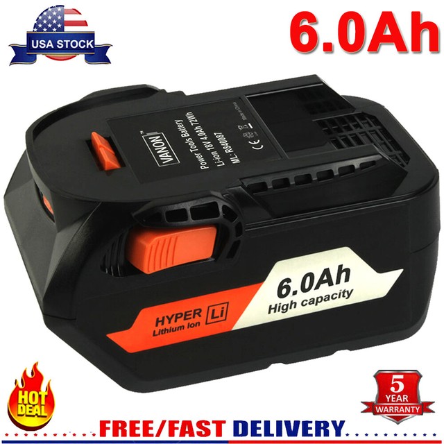 Аккумулятор 6ah 18v