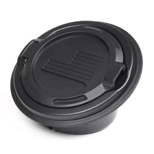 Fuel Locking Gas Tank Cap Fuel Filler Door Cover Trim For Hummer H2 2003-2009