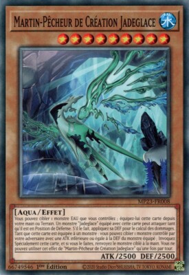 Yu Gi Oh! Martin-Pêcheur de Création Jadeglace MP23-FR008 Commune auf Französisch