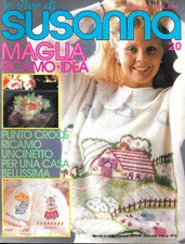 LE IDEE DI SUSANNA   Maglia ricamo - Settembre 1989 n. 20
