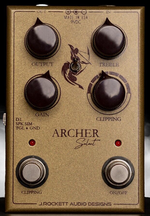 J. Rockett Audio Designs Archer Select Effects Pedal, Brand New | eBay