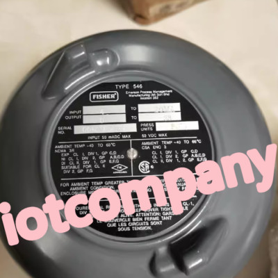 TYPE 546 Valve Positioner TYPE 546