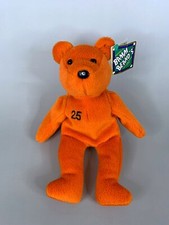 1998 Salvino's Bamm Beano's Barry Bonds Collectible 8.5" Teddy Bear Error Tag