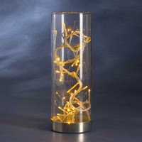 Led Lichterkette Im Deko Glas 32Er Gelb Konstsmide 1228-000