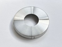 Abdeckrosette Edelstahl 103X17X43 Mm 2-Teilig Abdeckung V4A Rosetten Va Rosette